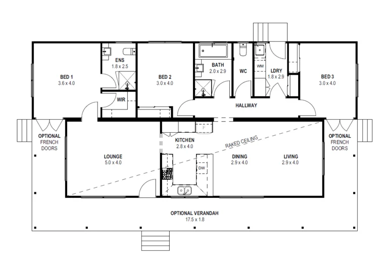 Avoca 14 Floorplan